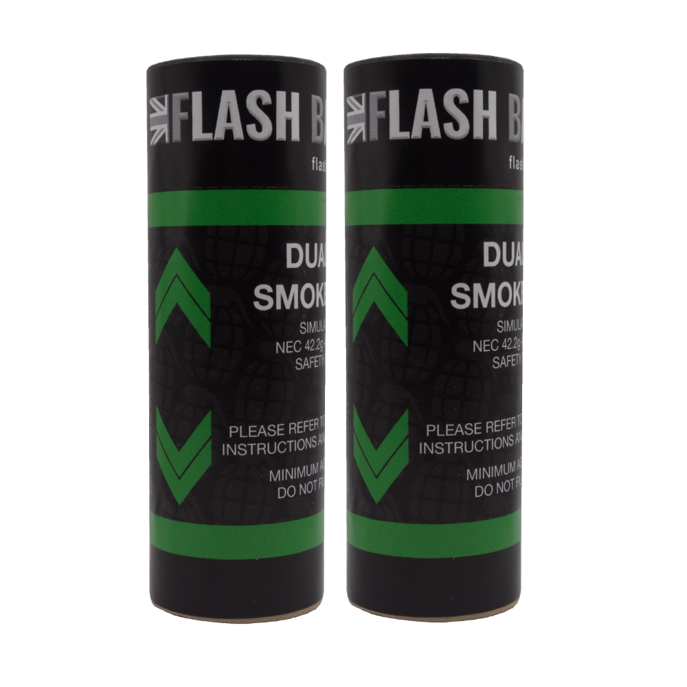 Green-Dual-Vent-Smoke.jpeg Dual Vent Green (High Density Smoke)-Friction Device - Image 1