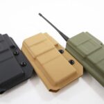 Baofeng UV5R Extended Battery Radio Kydex Holster Deadly Customs