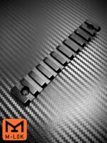 MLOK Aluminium 20mm Rail in 5/7/9/11/13 Slots Picatinny RIS RAS Rail with fixings - Image 6