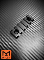 MLOK Aluminium 20mm Rail in 5/7/9/11/13 Slots Picatinny RIS RAS Rail with fixings - Image 3