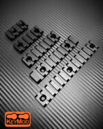 KEYMOD Aluminium 20mm Rail in 4/5/7/9/13 Slots with fixings Picatinny RIS RAS Rail - Image 8