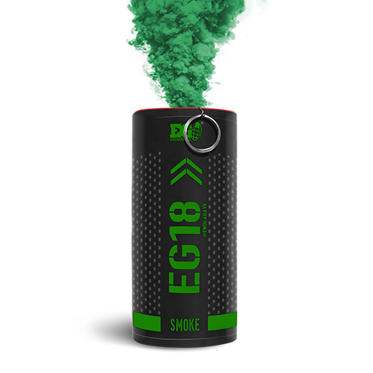 Green-EG18.jpg Enola Gaye EG18 Wire Pull Smoke Grenade (EG18 GREEN) - Image 1