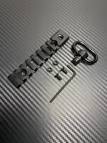 8 Slot KEYMOD Heavy Duty Aluminium 20mm Rail with integrated sling point and fixings - Image 2