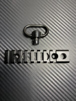 8 Slot KEYMOD Heavy Duty Aluminium 20mm Rail with integrated sling point and fixings - Image 7