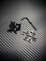 MLOK 10 pcs Replacement Metal Nut and bolt Set for M-lok Rail Sections - Image 2