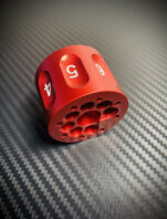 QUAKE 8 Impact Grenade 8 way Base RED