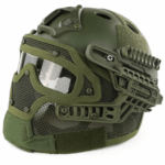 FAST Generation Tactical Helmets with Mask Olive Green