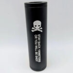 Silencer with skull Icon-110mm