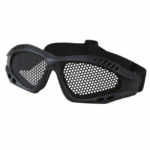 Steel Mesh Goggle Black