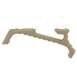VP23 Tactical CNC Aluminum Angled Grip Tan