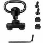 M-LOK Quick Detach Sling Mount Swivel Adapter With Rail